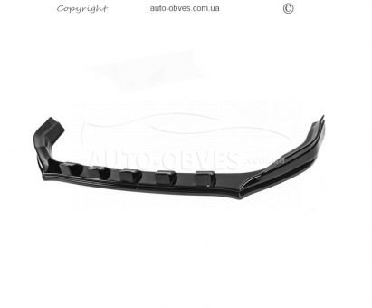 Front bumper trim Nissan Qashqai 2018-2021 - type: abs фото 0