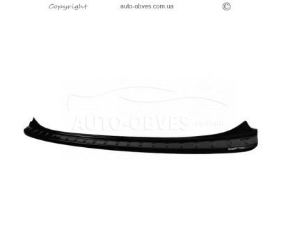 Cover on the rear bumper Nissan Qashqai 2021-... - type: abs photo 0