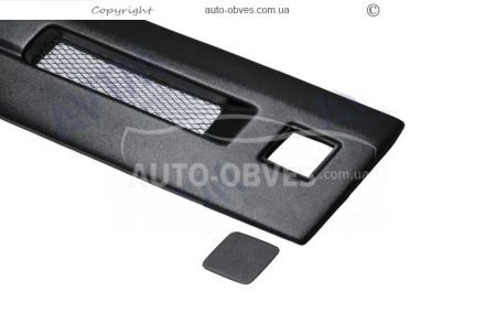 Nostrils in the front bumper with mesh Mitsubishi Lancer X 2007-2011 фото 2