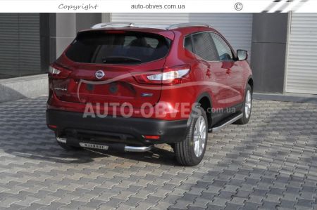 Профильные подножки Nissan Qashqai 2014-2017 - style: Range Rover фото 1