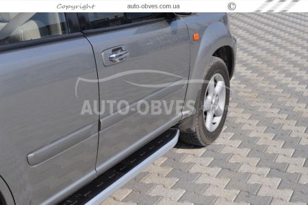 Profile running boards Nissan X-Trail t30 2003-2006 - Style: Range Rover фото 4