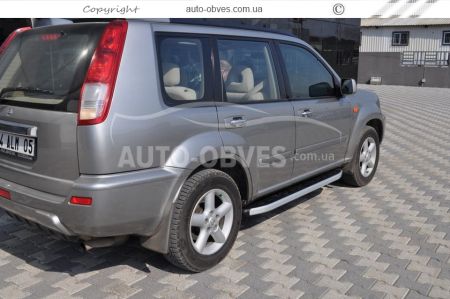 Profile running boards Nissan X-Trail t30 2003-2006 - Style: Range Rover фото 3
