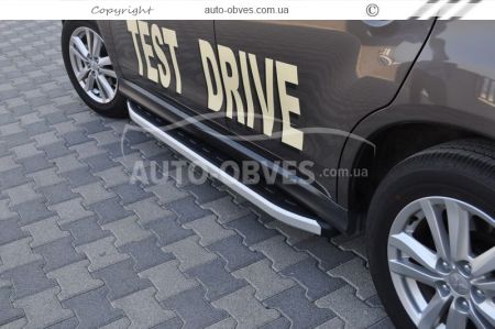 Профильные подножки Mitsubishi ASX 2020-... - style: Range Rover фото 4