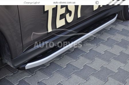 Profile running boards Mitsubishi ASX 2020-... - Style: Range Rover фото 6