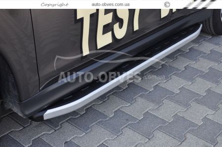 Mitsubishi ASX profile running boards - Style: Range Rover фото 6