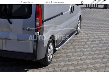 Profile running boards Renault Trafic - Style: Range Rover фото 1