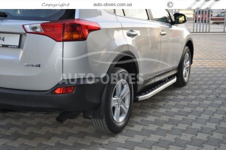 Підніжки Toyota Rav4 2013-2016 - style: Range Rover фото 4