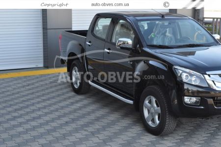 Profile running boards Ford Ranger 2012-2016 - Style: Range Rover фото 1