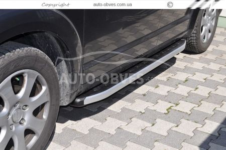 Профильные подножки Opel Combo 2012-2018 - style: Range Rover фото 2