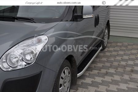 Profile running boards Opel Combo 2012-2018 - Style: Range Rover фото 1