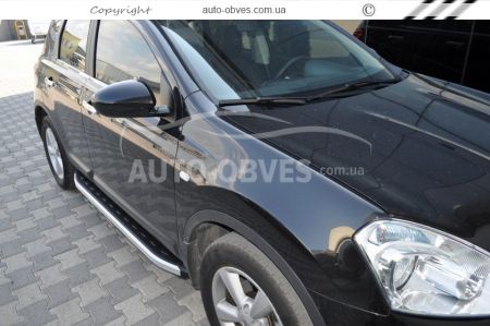 Profile running boards Nissan Qashqai 2010-2014 - Style: Range Rover фото 3