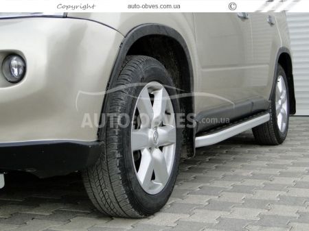 Profile running boards Nissan X-Trail t31 - Style: Range Rover фото 6