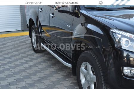 Профильные подножки Isuzu D-max - style: Range Rover фото 1