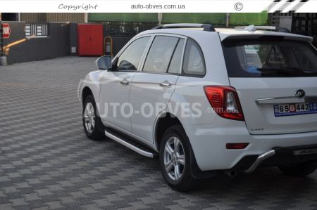 Profile running boards Lifan X60 FL - Style: Range Rover фото 3