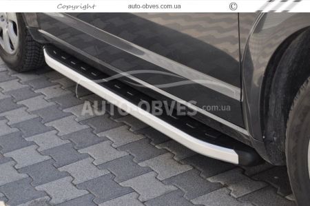 Profile running boards Citroen Berlingo 2008-2017 - Style: Range Rover фото 2