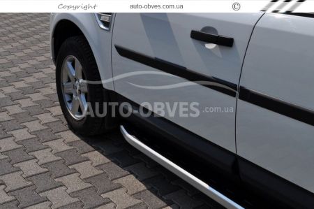 Land Rover Discovery 4 profile running boards - Style: Range Rover фото 3