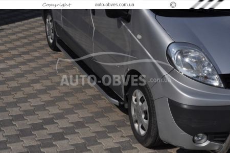 Profile running boards Opel Vivaro, Nissan Primastar - Style: Range Rover фото 2
