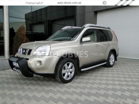 Profile running boards Nissan X-Trail t31 - Style: Range Rover фото 5