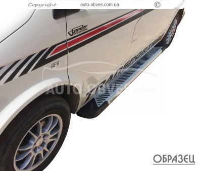 Подножки Fiat Doblo 2001-2012 - style: R-line фото 2