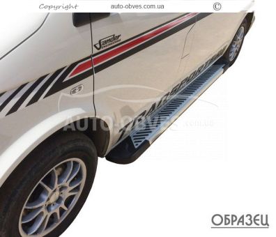 Підніжки Fiat Doblo 2015-... - style: R-line фото 2