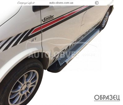 Подножки Fiat Doblo 2010-2014 - style: R-line фото 2