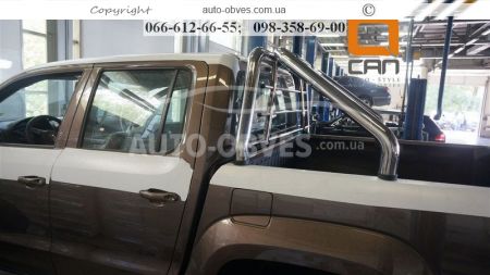 Дуга в кузов Volkswagen Amarok 2016-2022 - тип: з дод захистом фото 1
