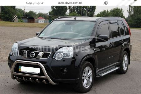 Front bar Nissan X-Trail t31 2007-2014 - type: standard фото 4