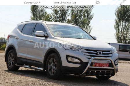 Кенгурятник Hyundai Santa Fe 2013-2016 - тип: штатный фото 2