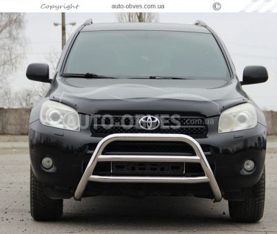 Кенгурятник Toyota Rav4 2006-2010 - тип: на 2 перемычки фото 1