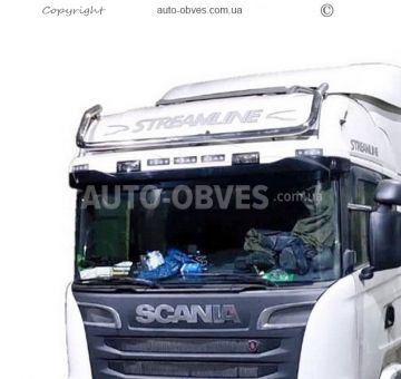 Тримач для фар на дах Scania - тип: середній дах StreamLine v2 фото 0