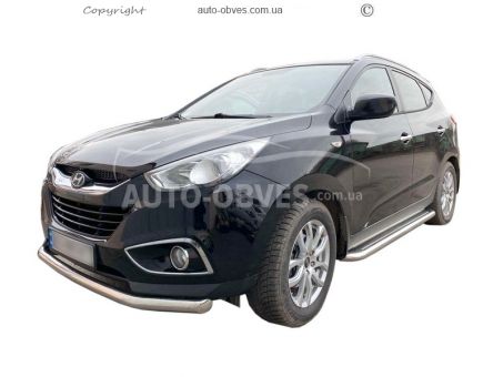 Боковые площадки Hyundai ix35 Ø:42|51|60мм фото 1