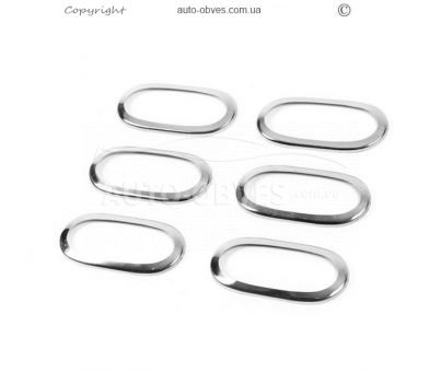 Outline dimensions for VW Crafter 6 pcs, stainless steel фото 0