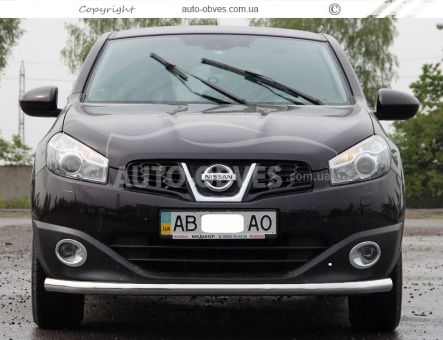 Одинарная дуга Nissan Qashqai 2010-2014 фото 1