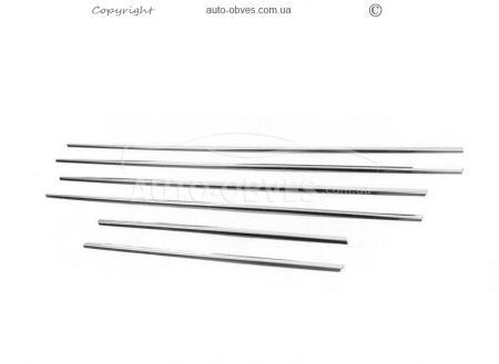 Glass trim Range Rover Sport 2005-2013 stainless steel 6 pcs фото 0