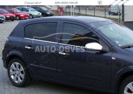 Окантовка вікон нижня Opel Astra H hb 2004-2009 фото 4