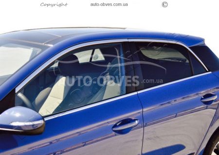 Полная окантовка окон Hyundai I20 2014-... фото 0