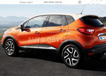 Окантовка окон Renault Captur 2013-2019 фото 5