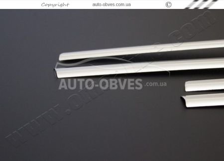 Окантовка окон Renault Captur 2013-2019 фото 4
