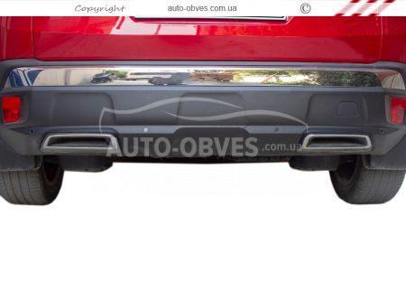 Exhaust trim for Peugeot 3008 2016-... фото 3