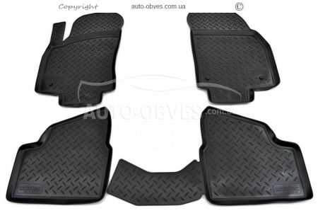 Floor mats Opel Astra H HB 2004-2013, Opel Astra H SW 2007-2013 - type: model фото 0