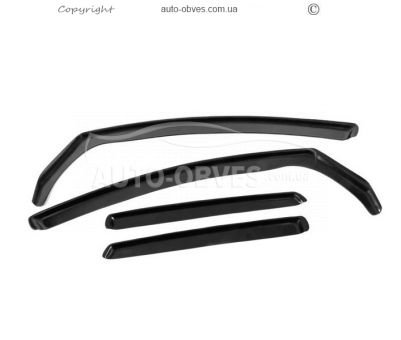 Wind deflectors insert Opel Astra J 2010-2016 photo 1