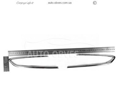 Окантовка на противотуманки Opel Astra K 2016-2021 фото 2