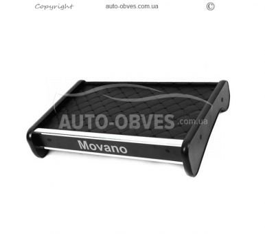Поличка на панель Opel Movano 2004-2010 - тип: eco black фото 0