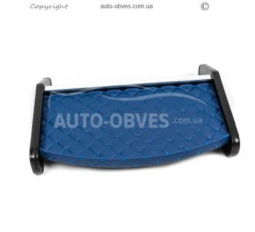 Полка на панель Opel Vivaro 2001-2010 - тип: синяя строчка фото 1