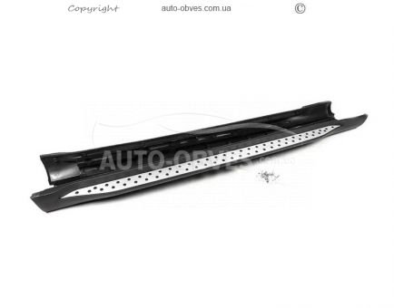 Боковые подножки BMW X1 E84 2009-2015 - тип: 2 шт алюминий фото 1