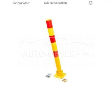 Parking barrier brand DH-10 - type: hinged with a lock фото 2