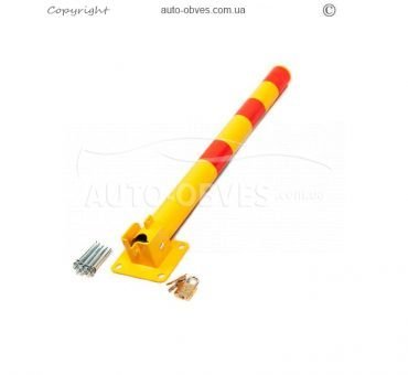 Parking barrier brand DH-10 - type: hinged with a lock фото 0