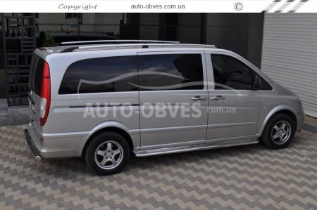 Roof rails Mercedes Vito, Viano - type: mounting alm rear фото 6