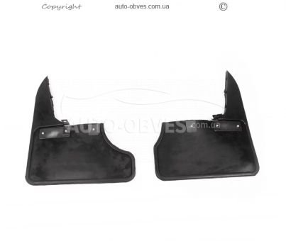 Mud flaps model Volkswagen T5 Caravelle 2004-2010 - type: rubber, rear фото 1