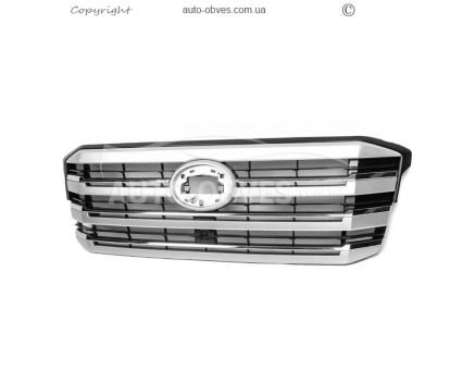 Grill Toyota Land Cruiser 300 - type: mdl without logo фото 0
